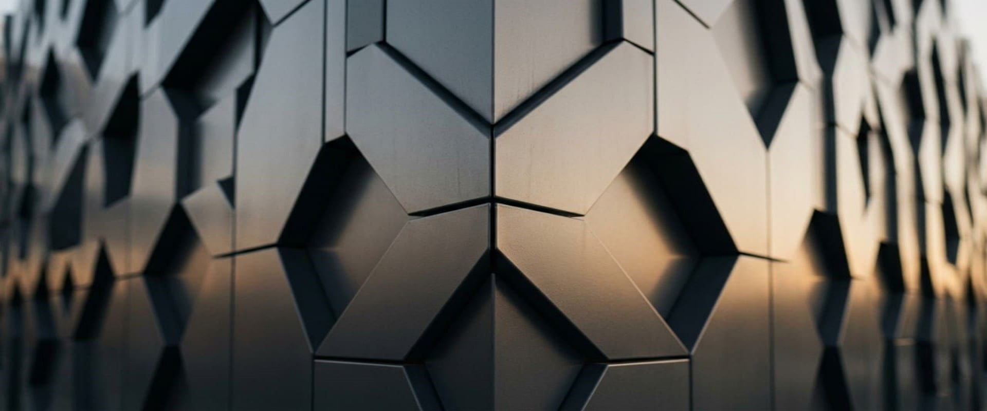 Aluminum ceiling architectural detail