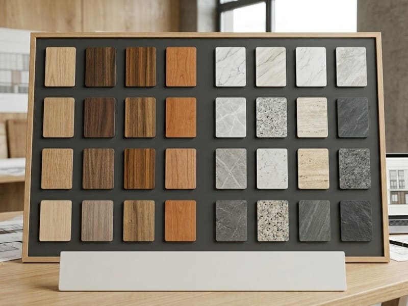 Woodgrain & Stone sublimation texture
